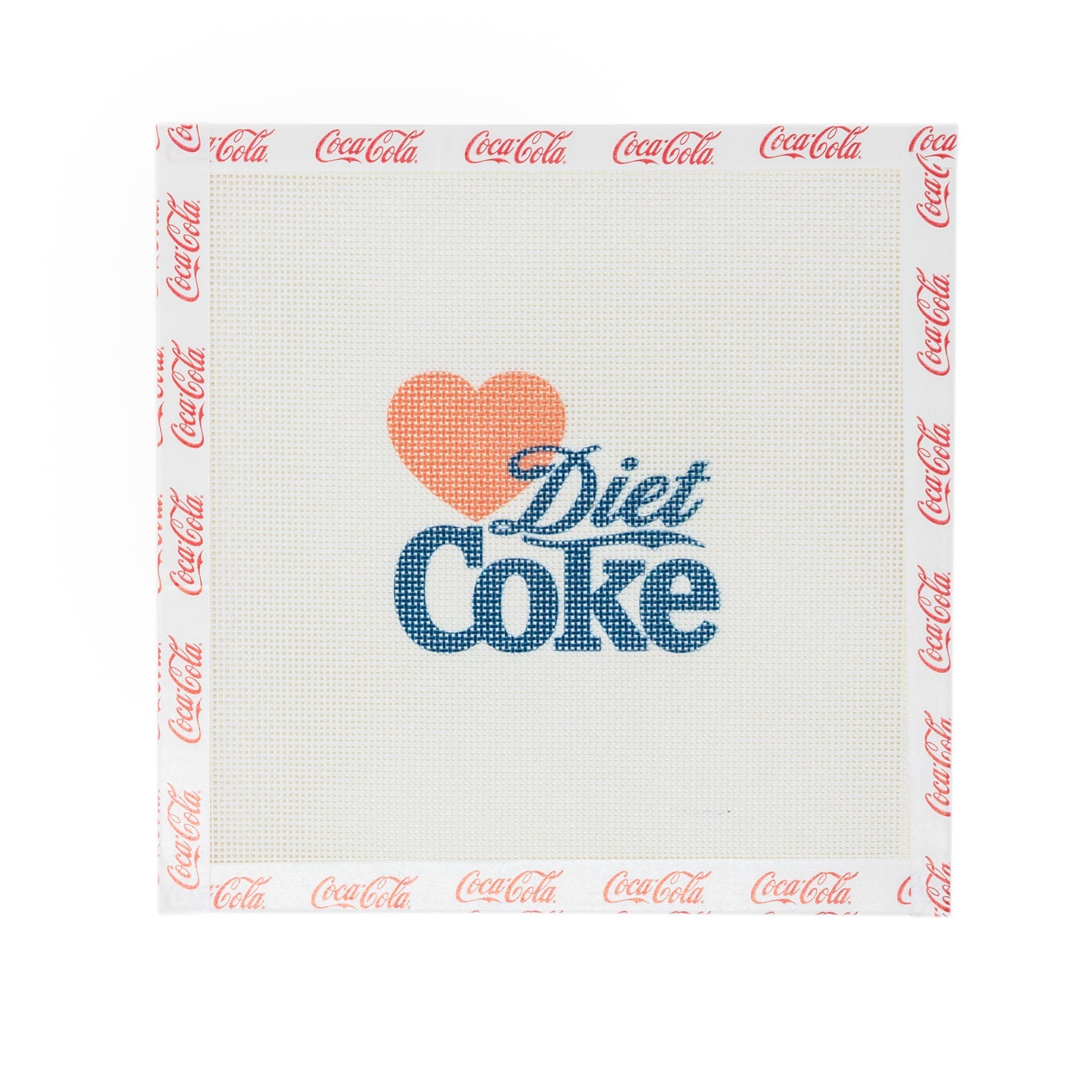 Love Diet Coke® Needlepoint Canvas | Licensed Coca-Cola® Product
