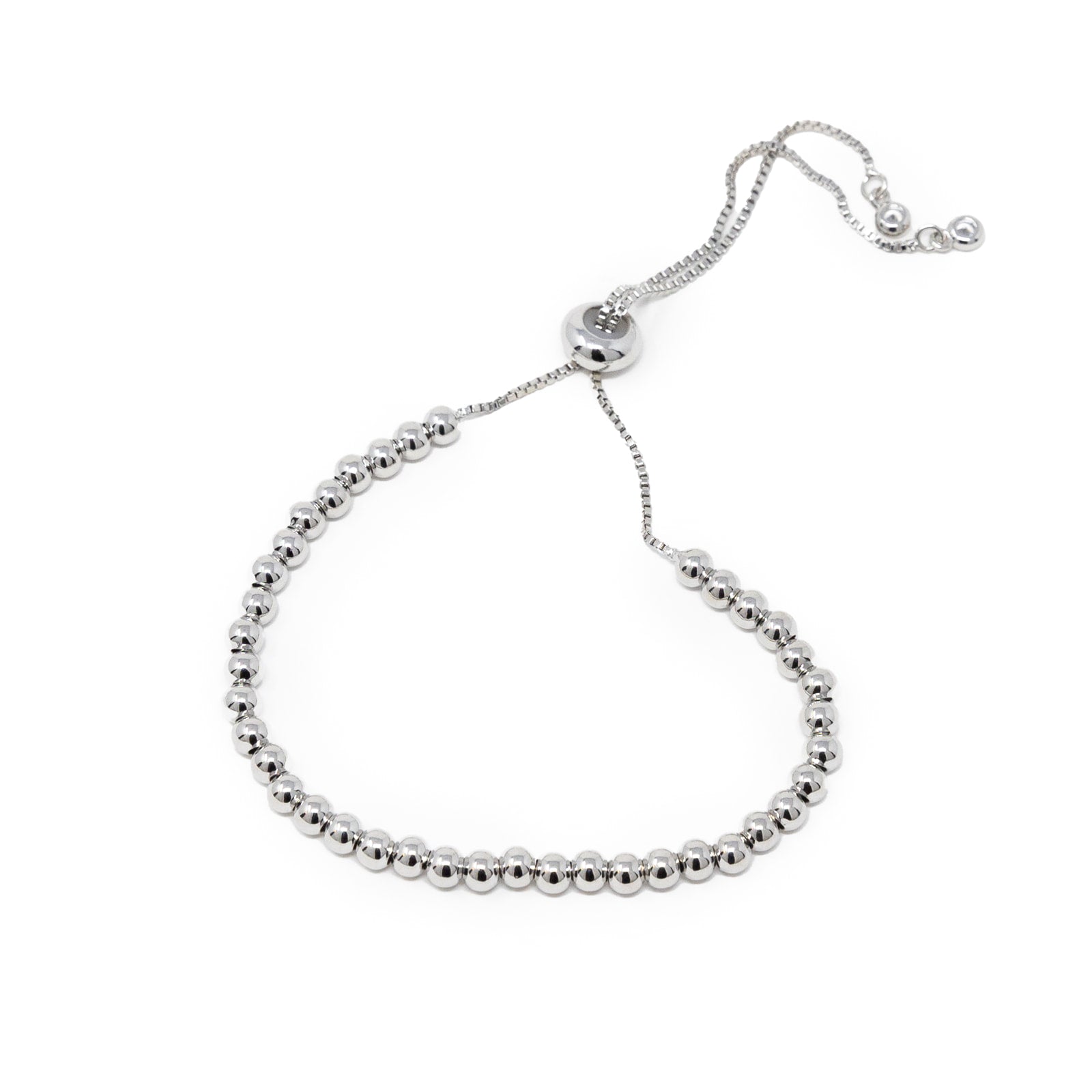Adjustable Beaded Ball Bracelet