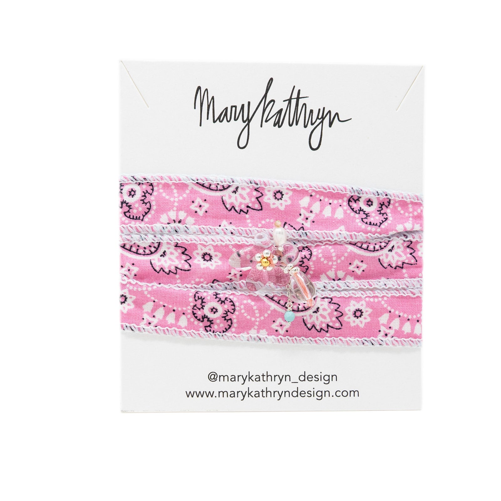 Love Blush Bandana Necklace