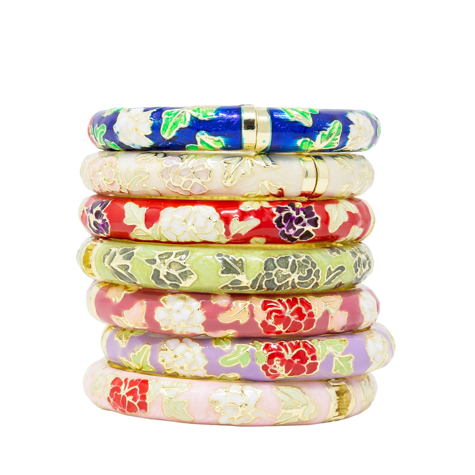 Enamel Stack Bracelets