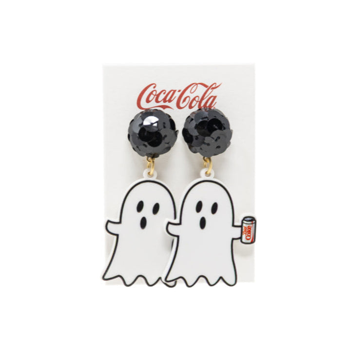 Coca-Cola® Diet Coke® Ghost Earrings