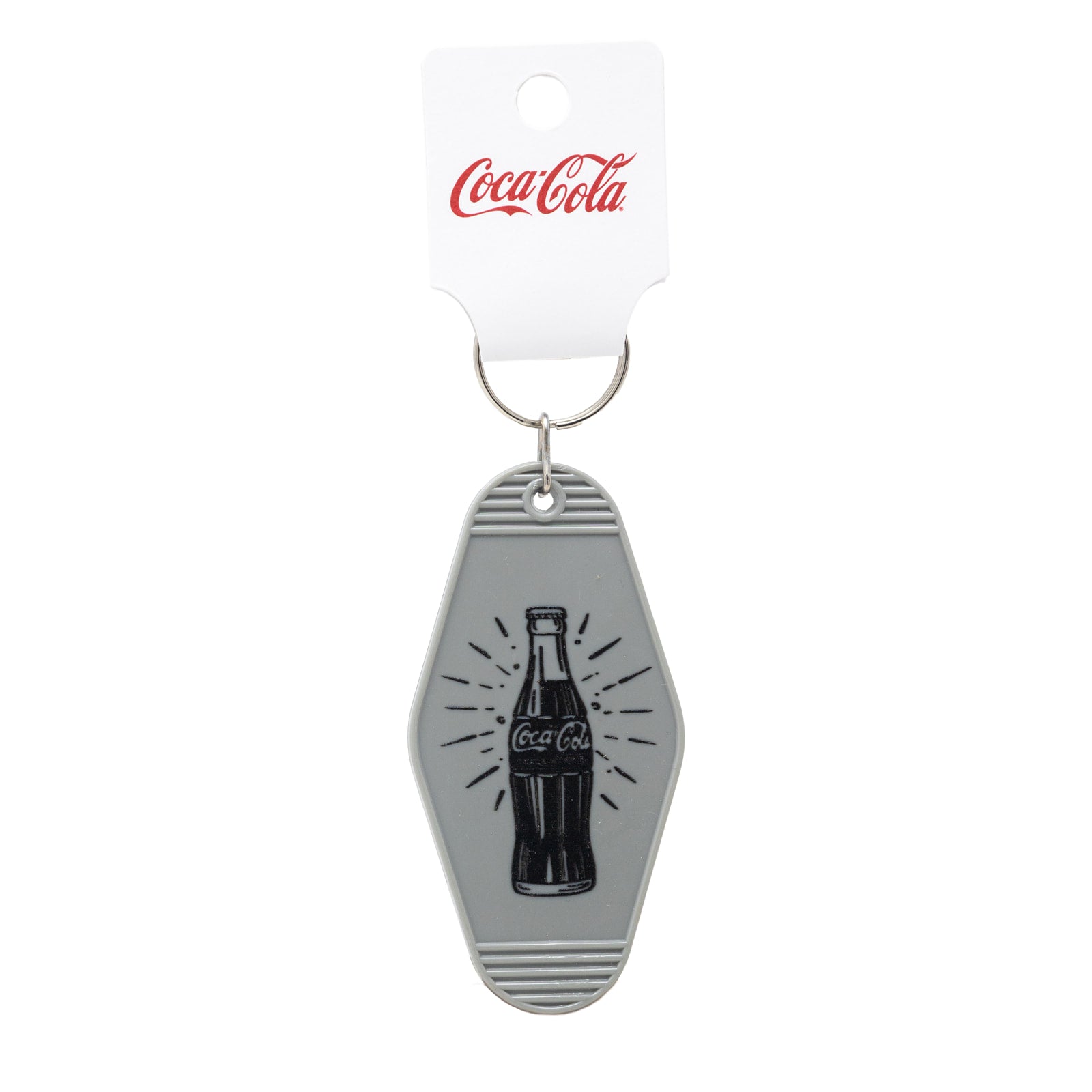 Coca-Cola® Grey Bottle Keychain