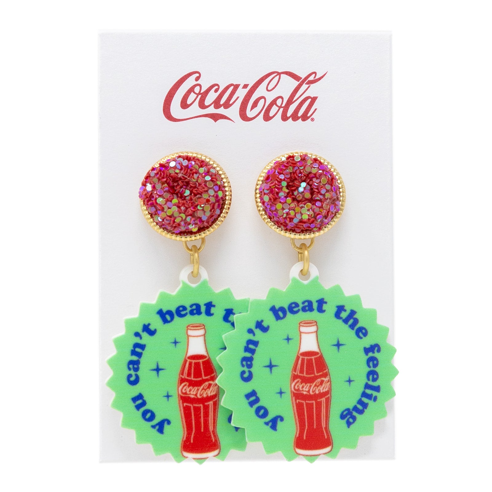 Coca-Cola® Can't Beat the Feeling Earrings