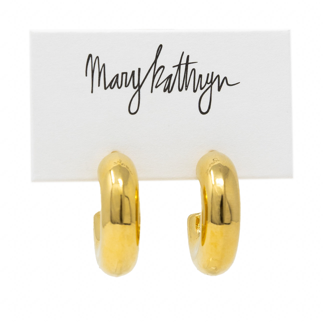 Chunky Gold Hoops