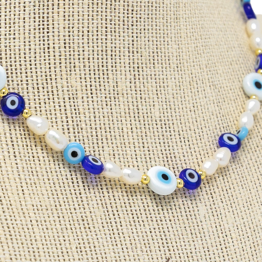 All Eyes On Me Evil Eye Necklace