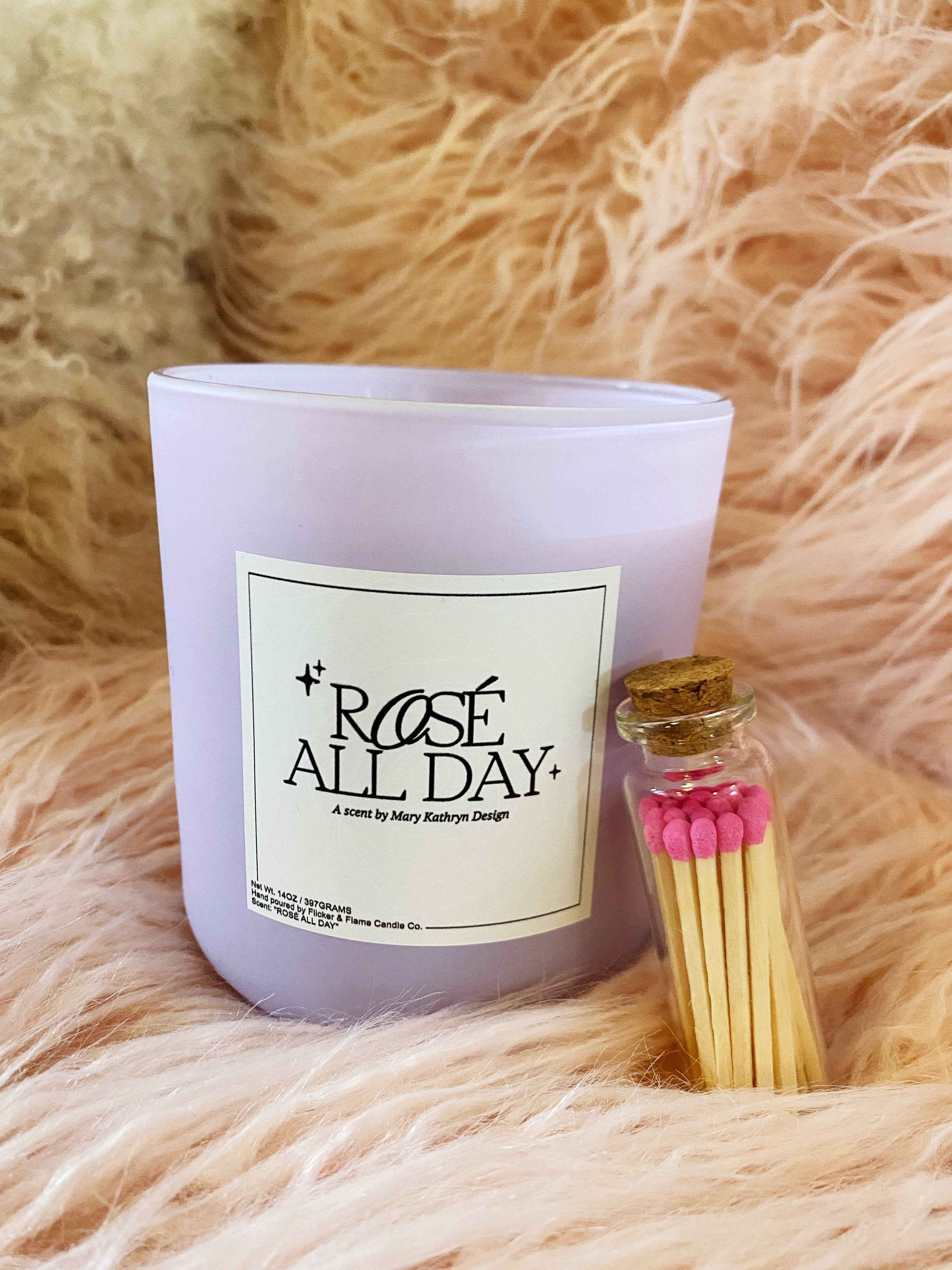 MKD Rose All Day Candle