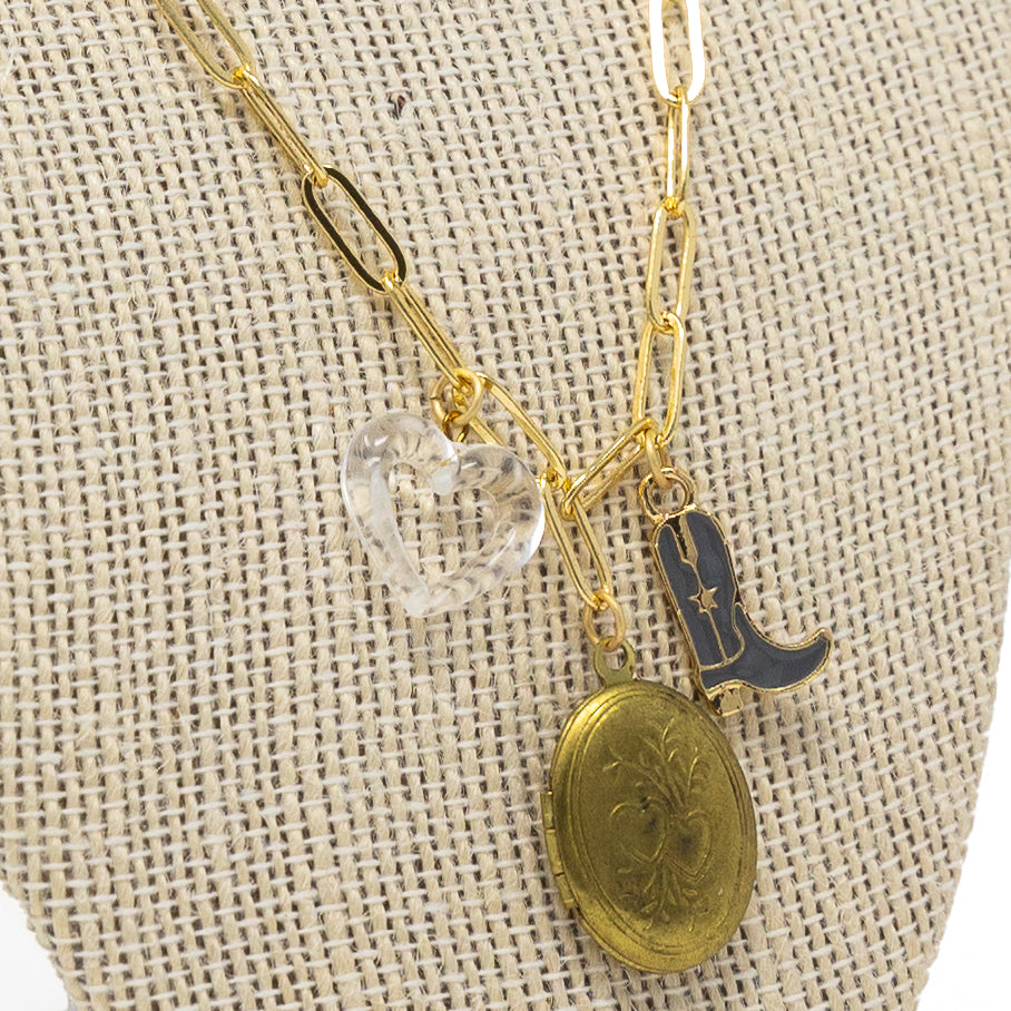 Ain’t No Love In Oklahoma Charming Necklace