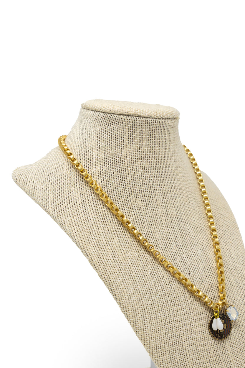 Mary Kathryn Designs - Pave Key Necklace