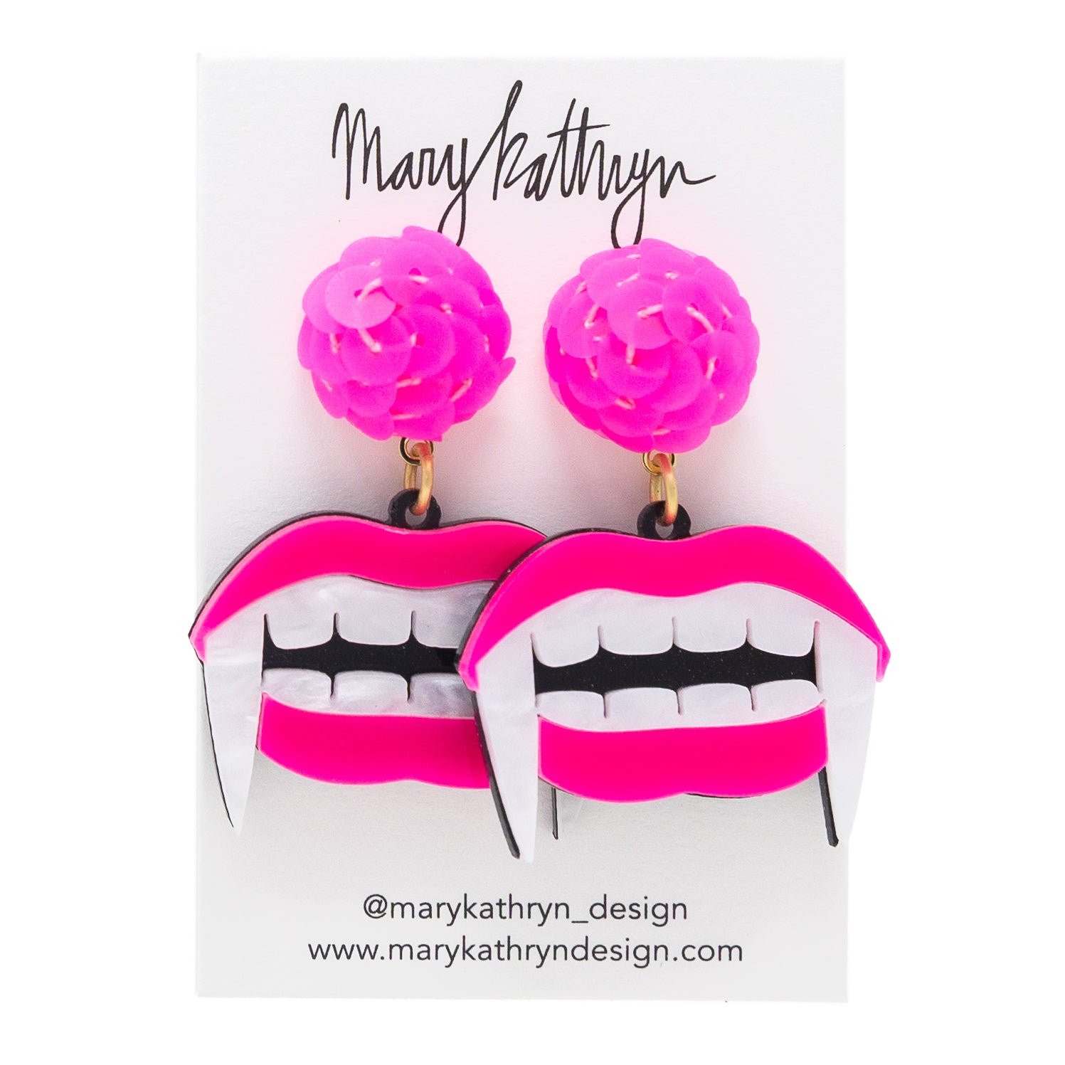 Dracula Kisses Earrings