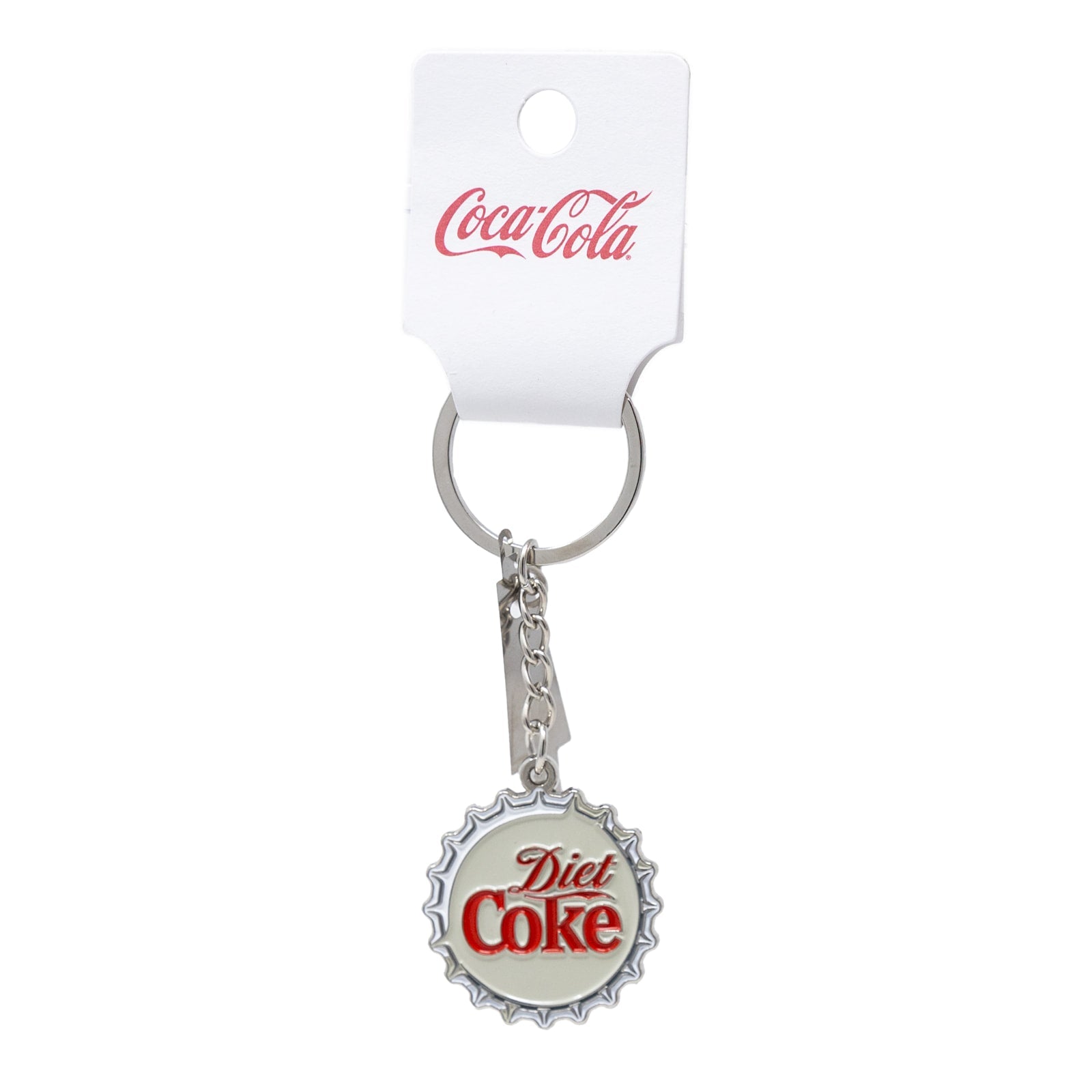 Diet Coke® Soda Cap Needle Threader Keychain | Licensed Coca-Cola® Product