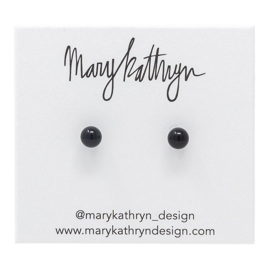 Black Ball Studs