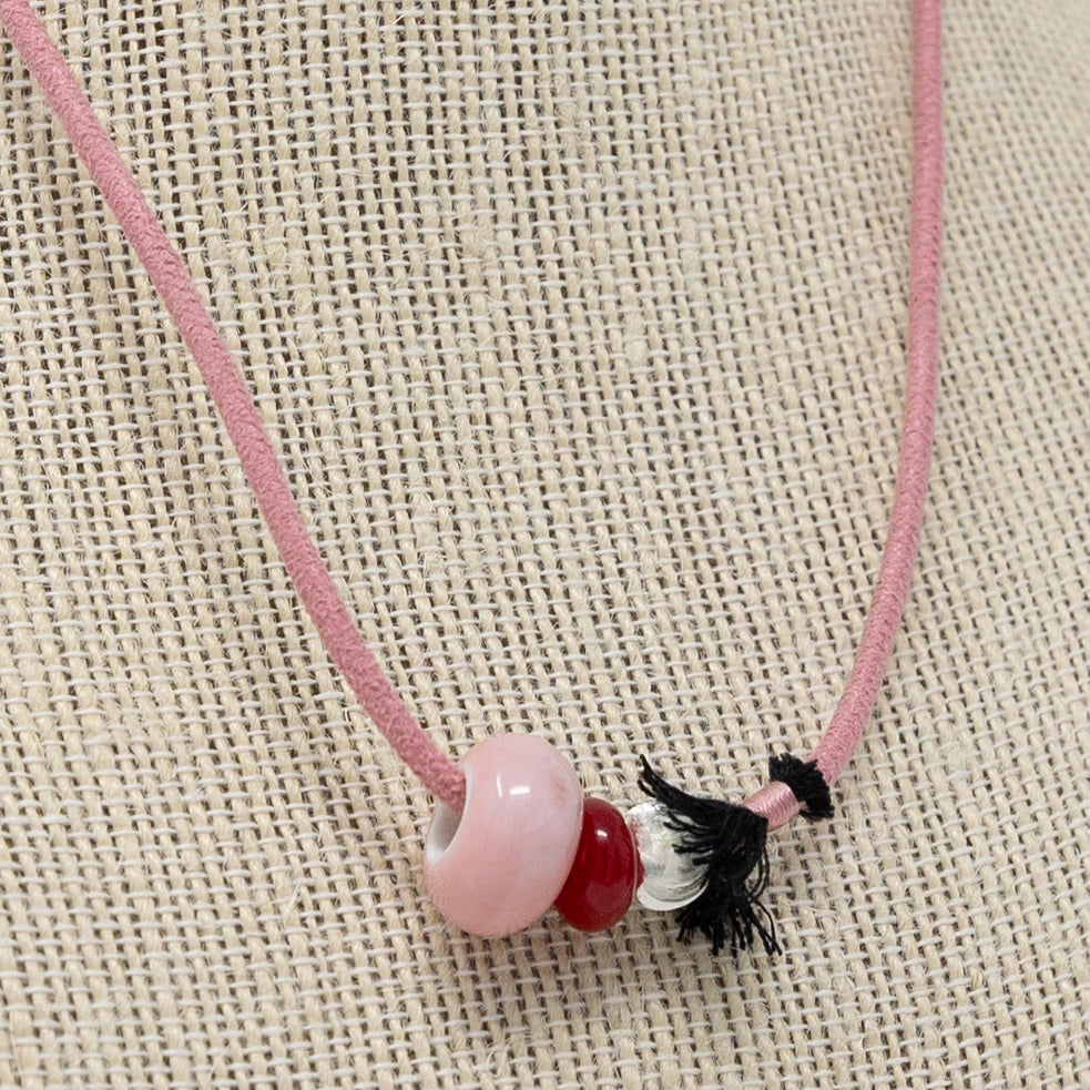 Rosy Reflections Necklace