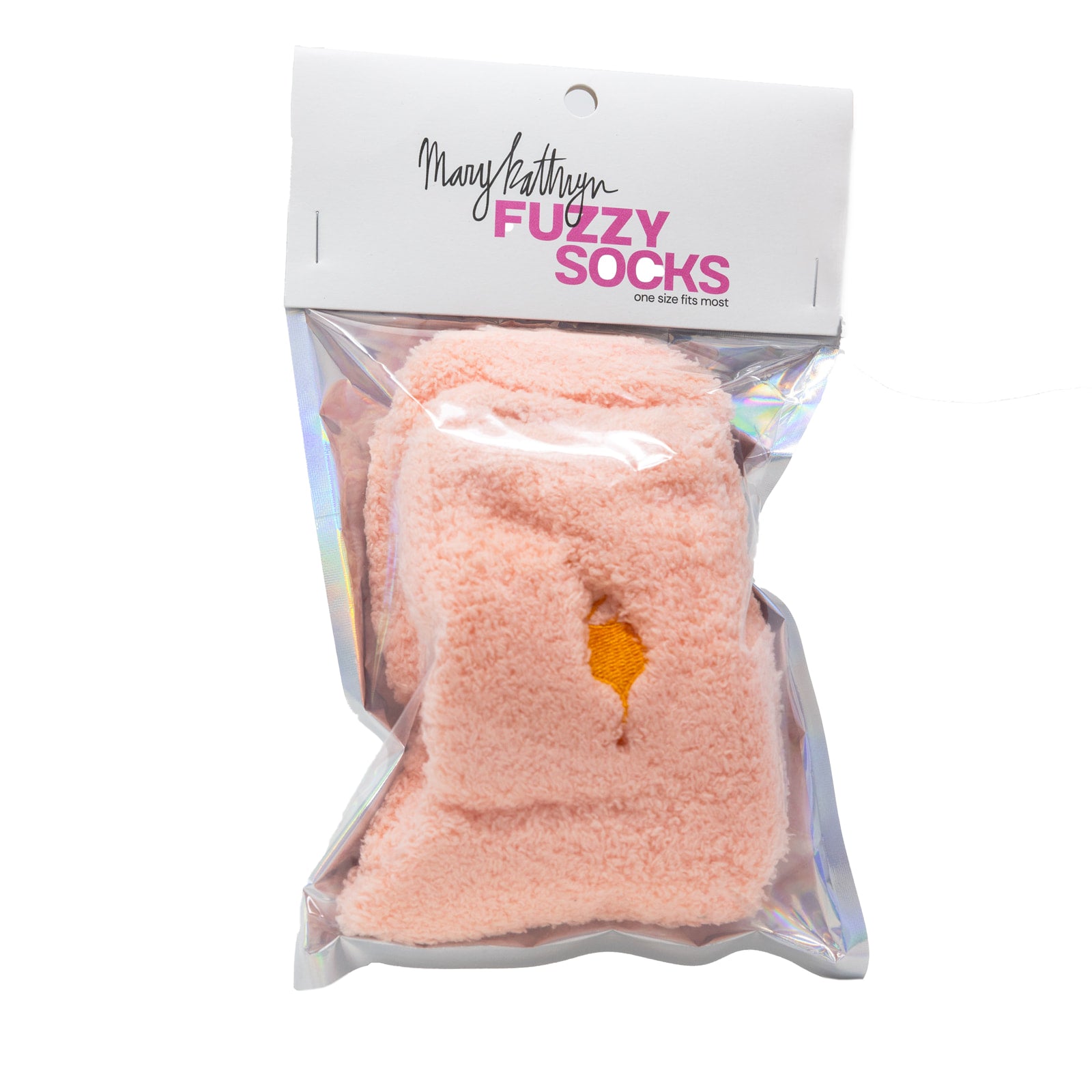 Aperol Spritz Fuzzy Socks