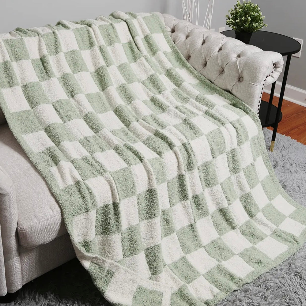 Checkered Fuzzy Blanket