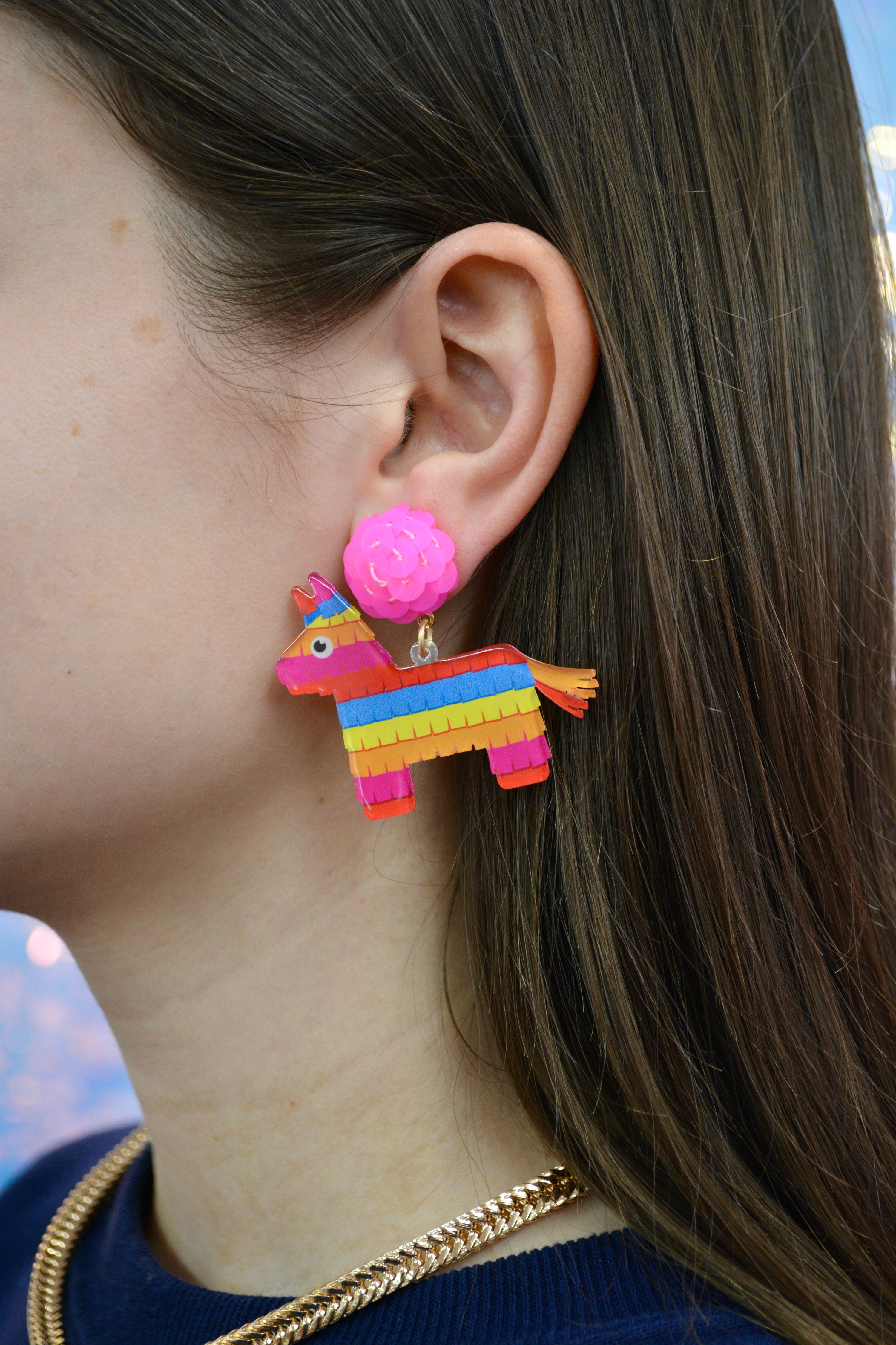 Party Piñata Earrings￼