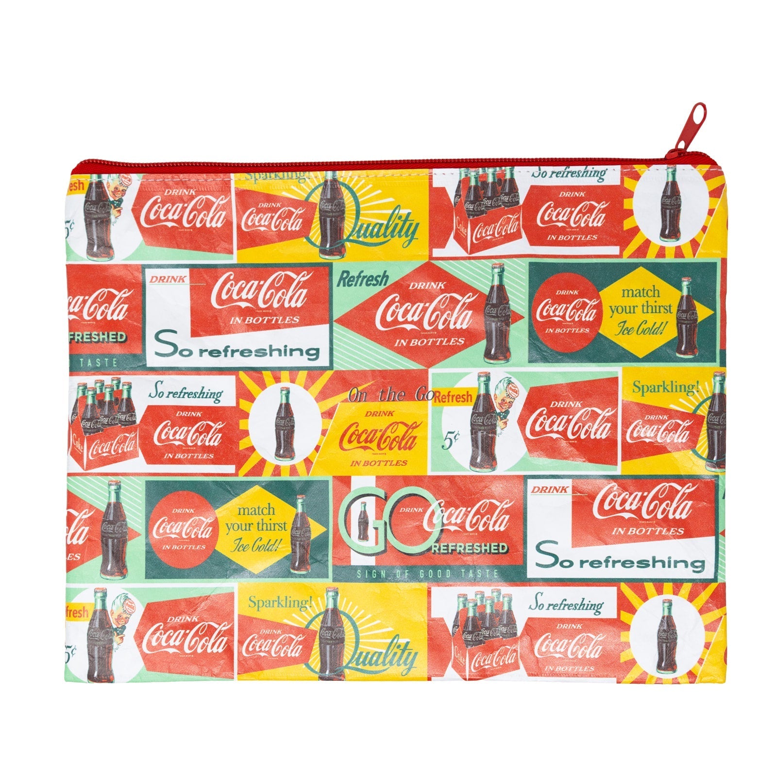 Coca-Cola® Vintage Tyvek Project Bag | Licensed Coca-Cola® Product
