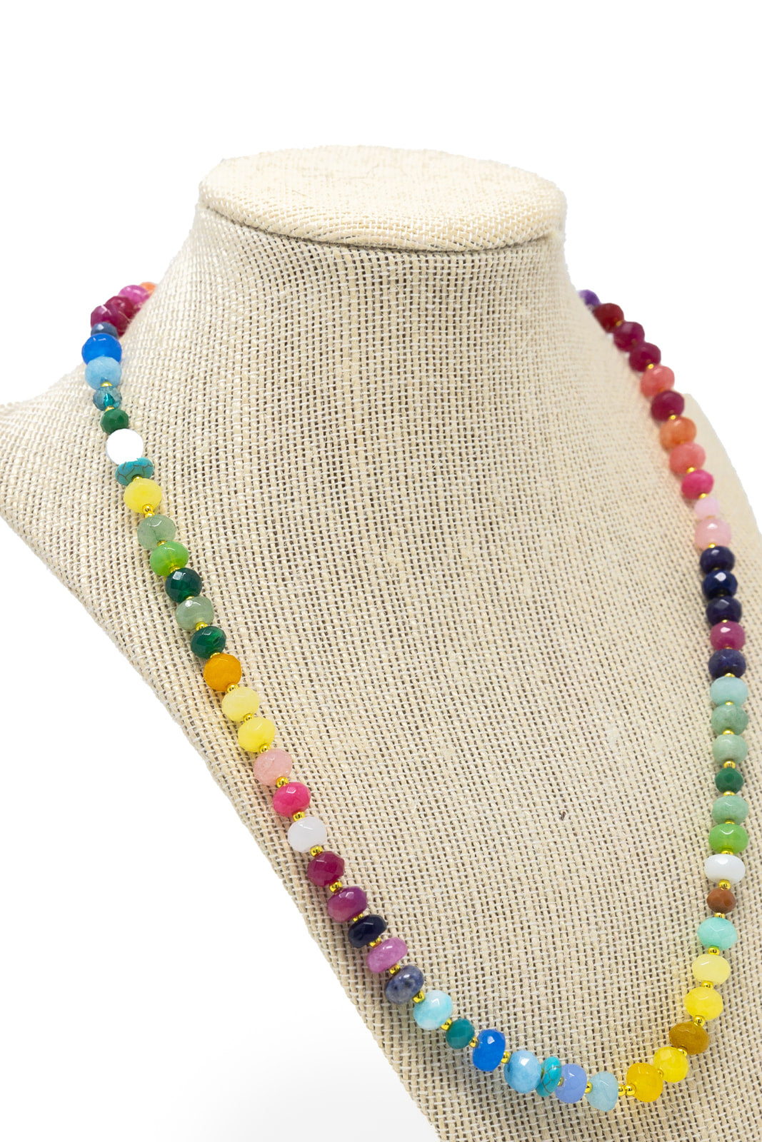 Over the Rainbow Beaded Necklace