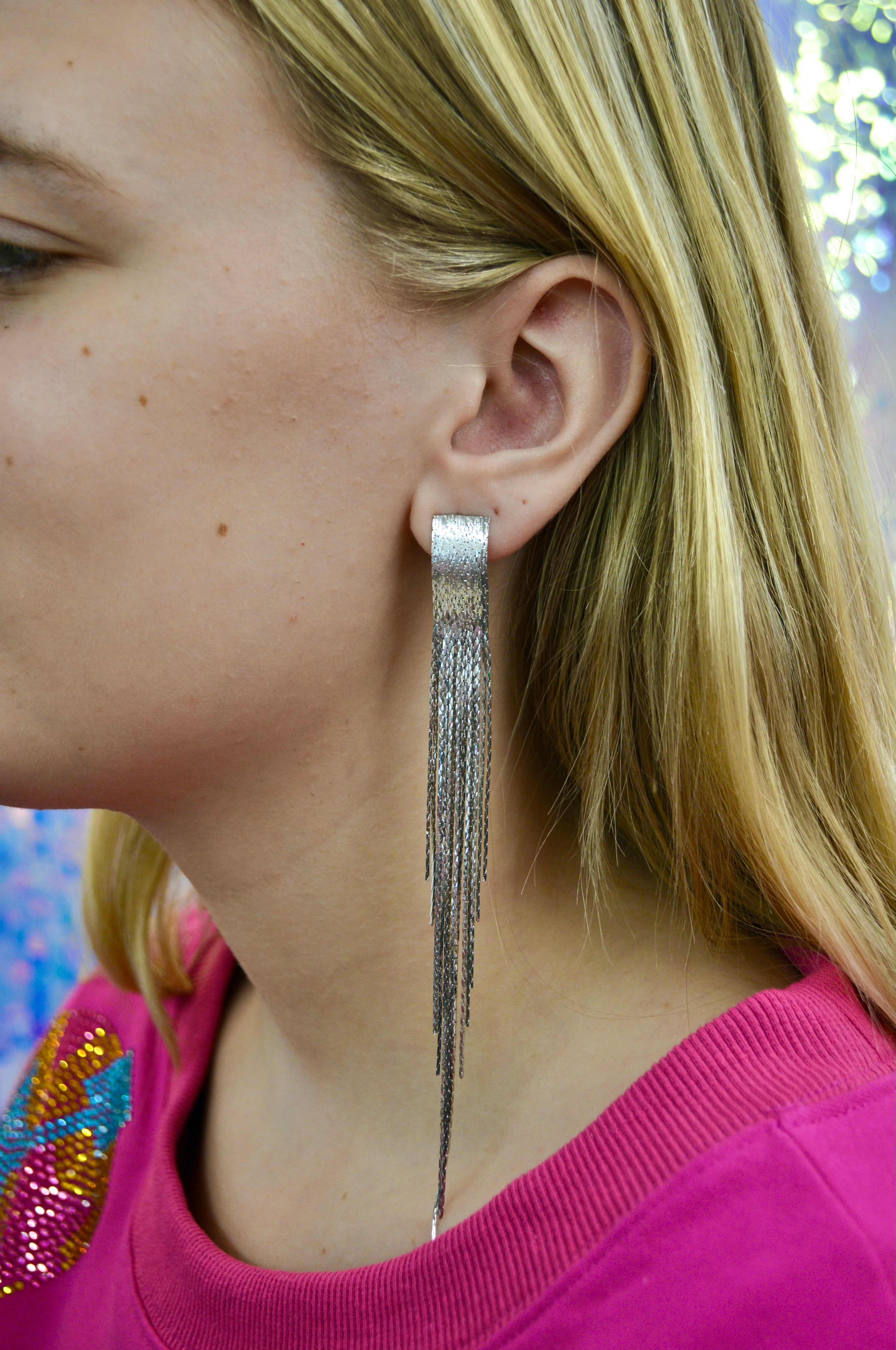 Gatsby Metal Threader Earrings
