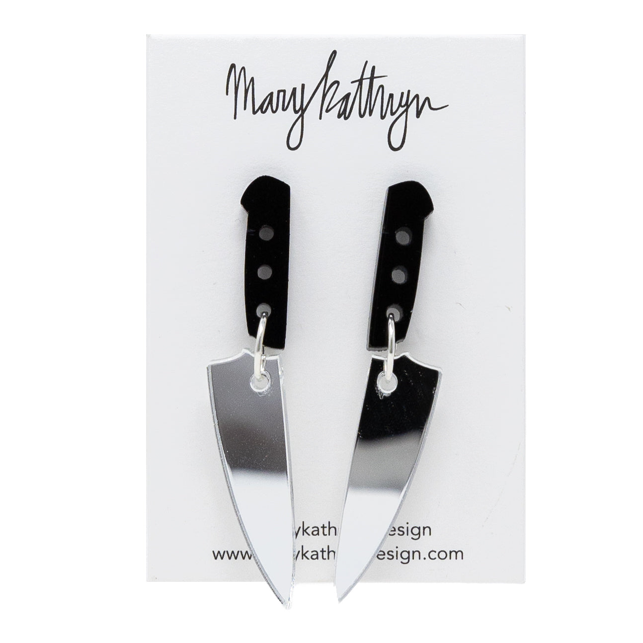 Edward Scissorhands Knife Earrings