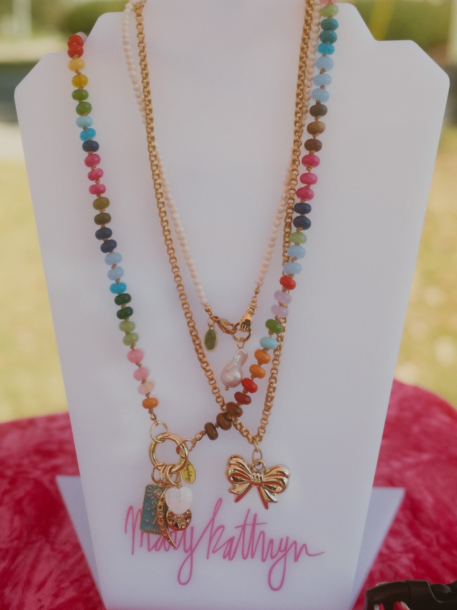 Rainbow Connection Charming Necklace