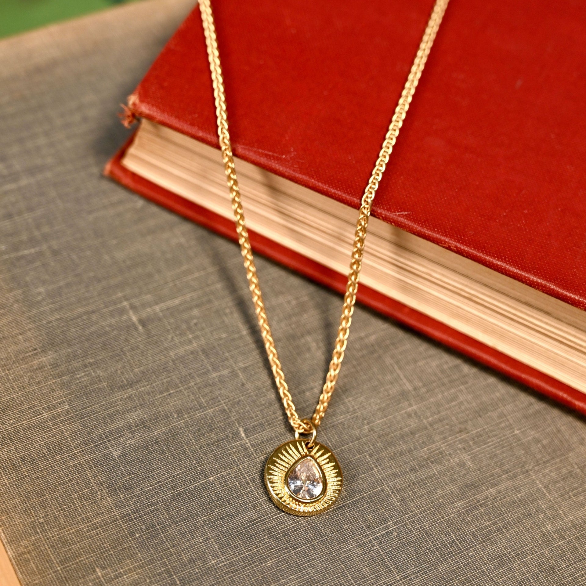 Mary Kathryn Designs - Women Amelia Cz Baguette Necklace main image 0