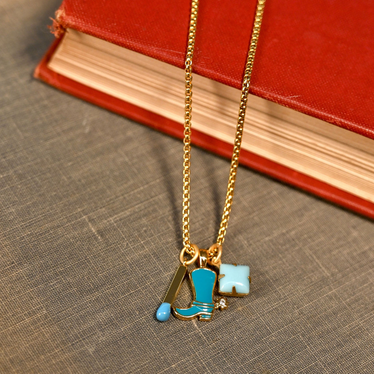 Mary Kathryn Designs - Women Amelia Cz Baguette Necklace