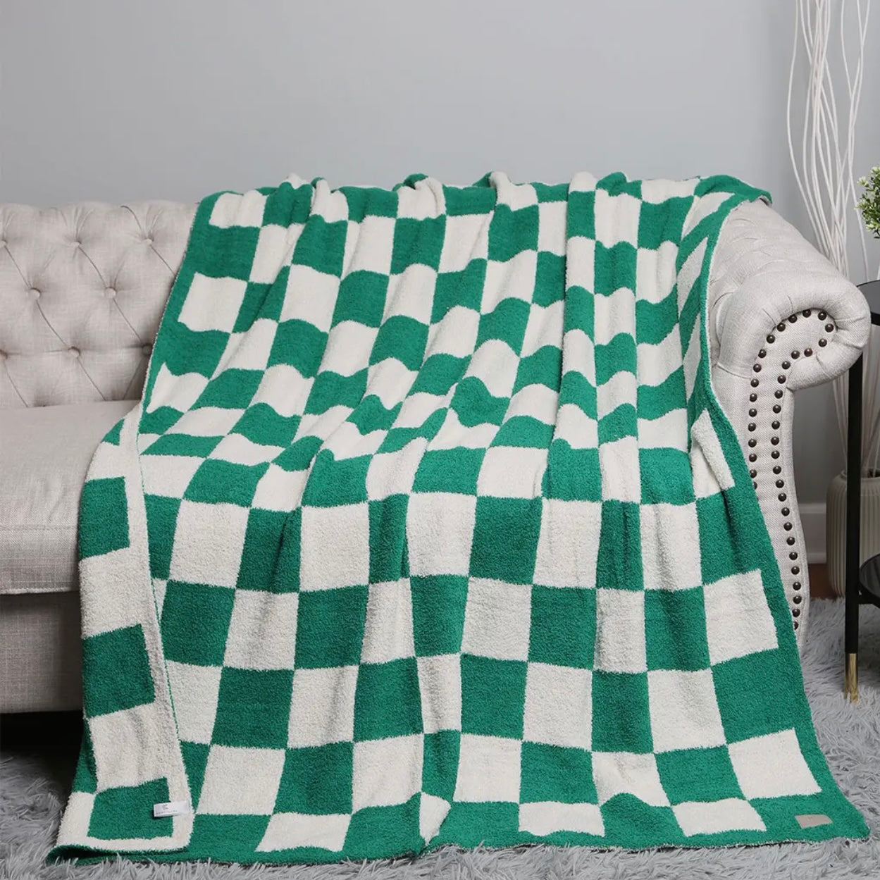 Checkered Fuzzy Blanket
