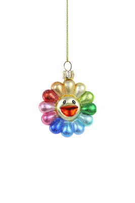 Flower Friend Rainbow Ornament