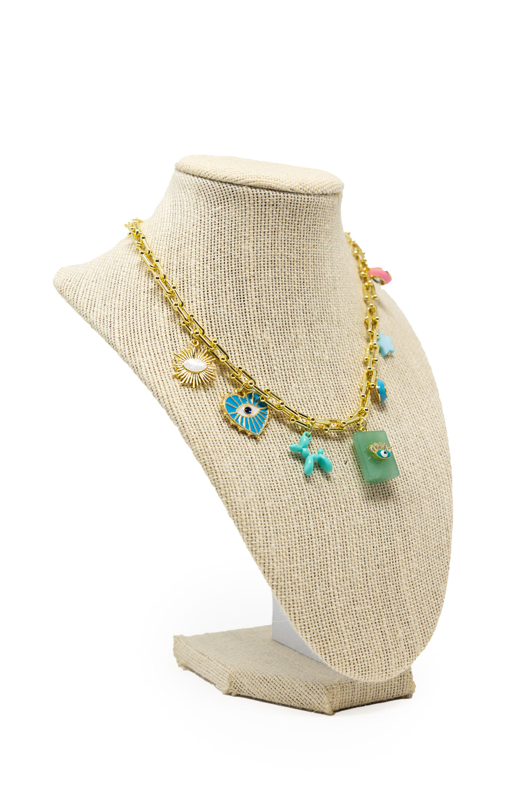 Watchful Eye Charming Necklace