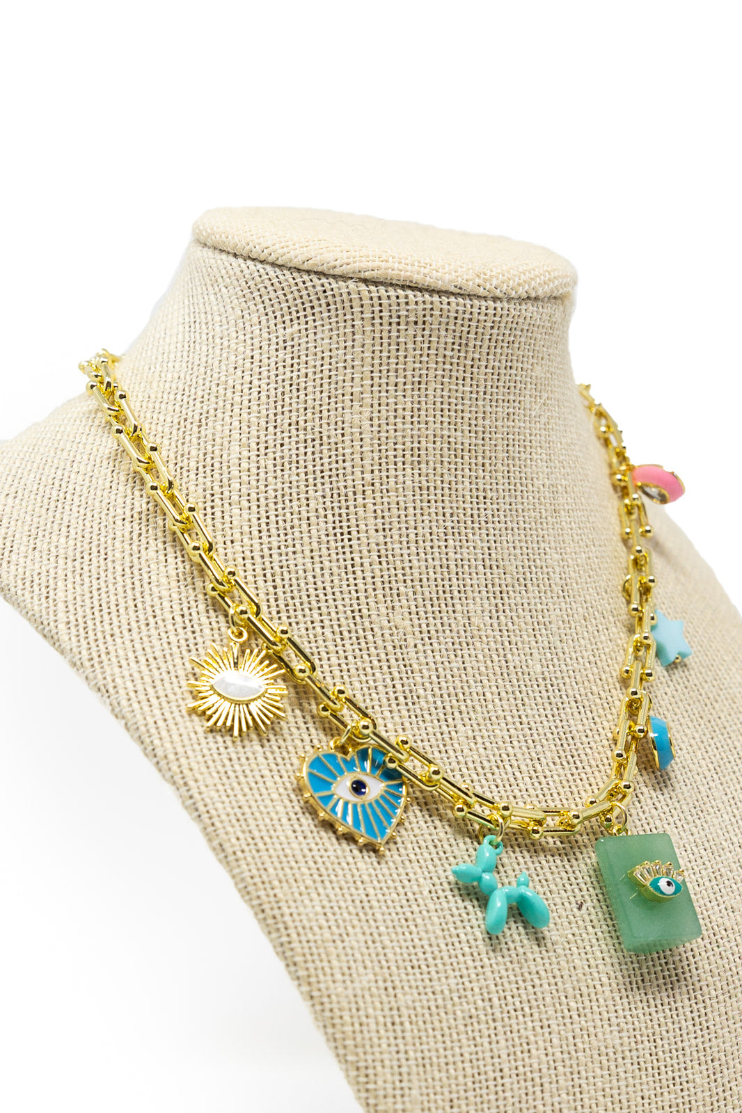 Watchful Eye Charming Necklace
