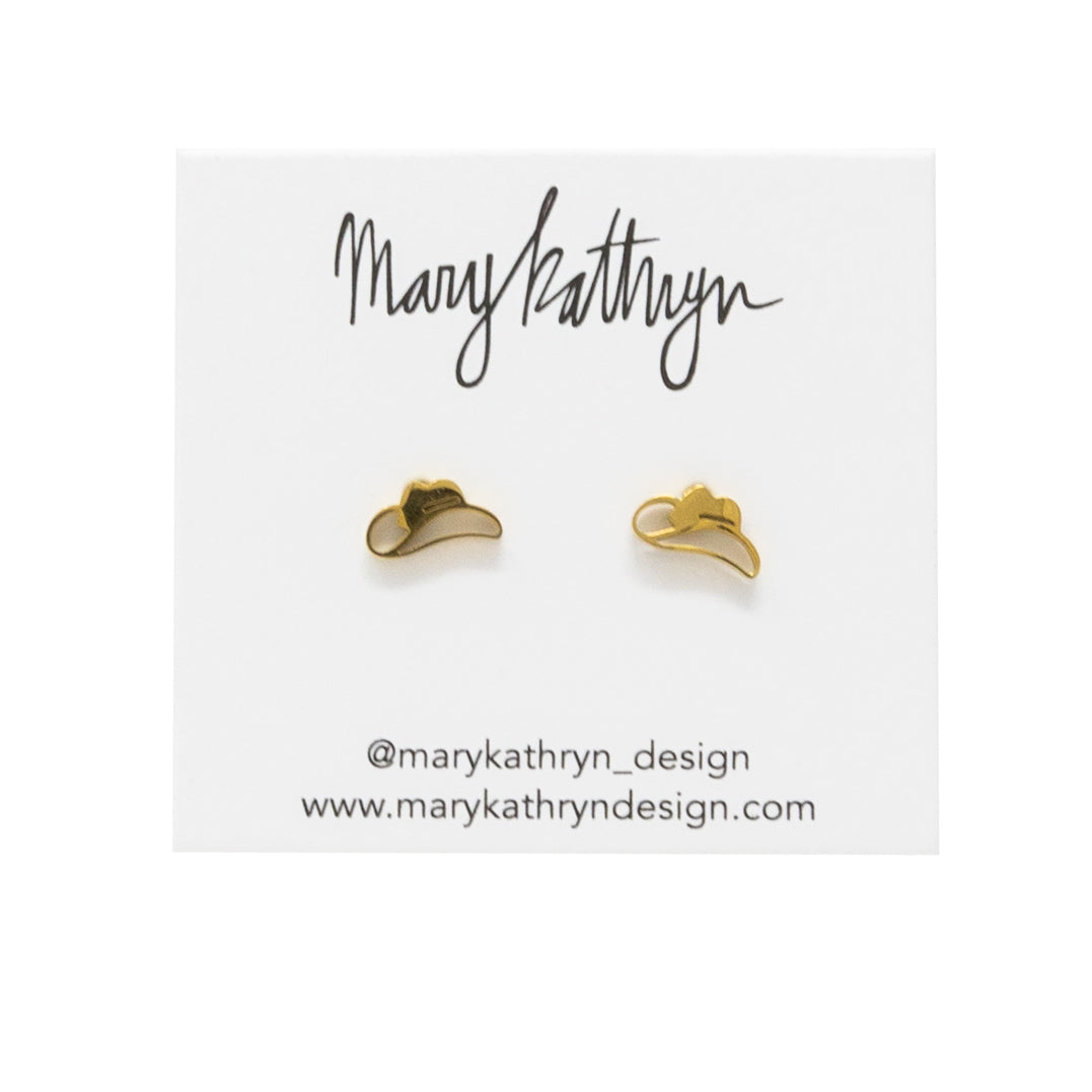 Gold Cowboy Hat Studs