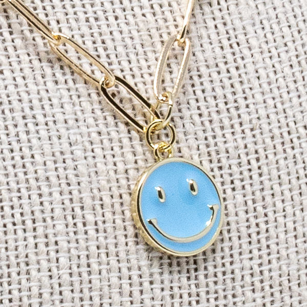 Smiley Face Necklace – Mary Kathryn Design - Main Image