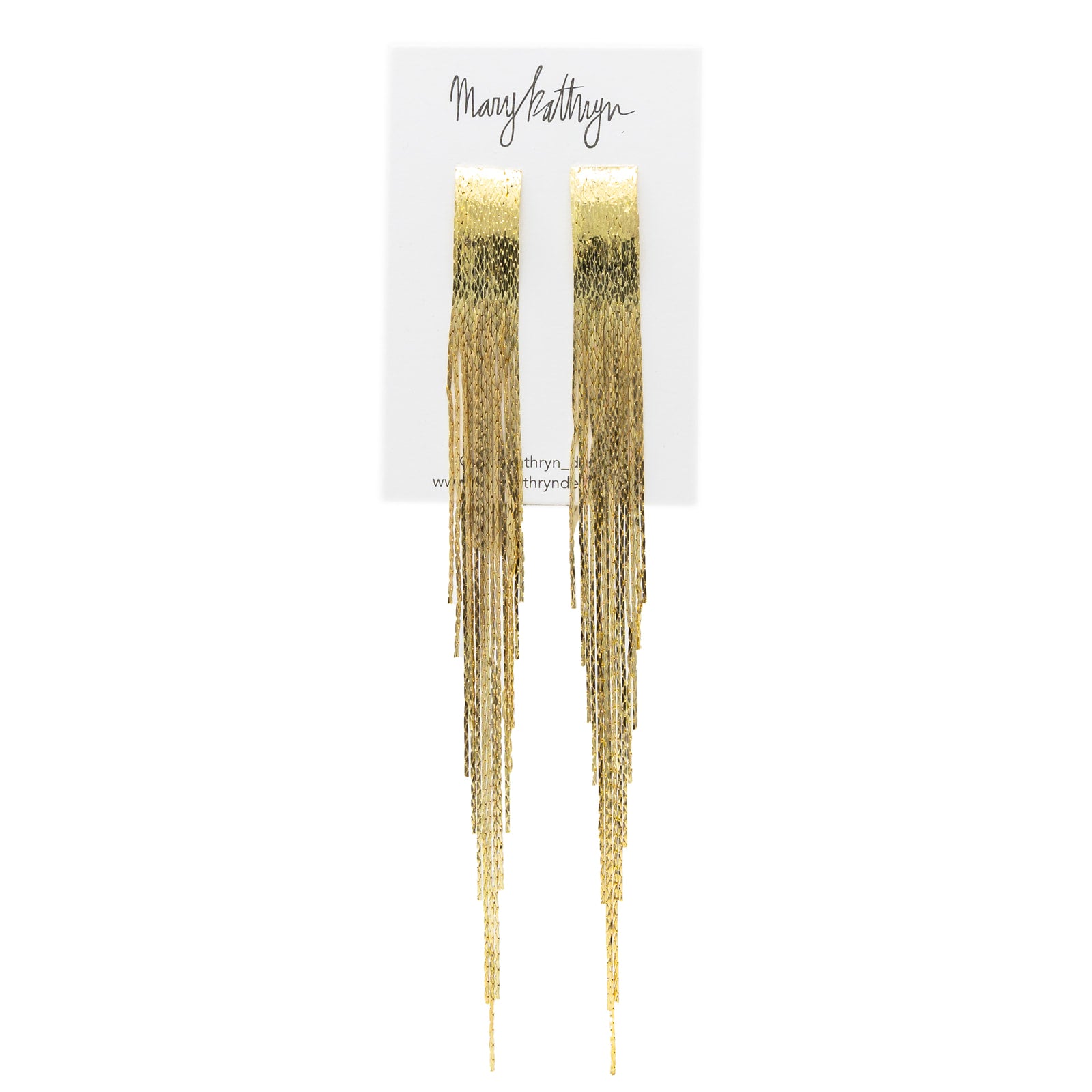 Gatsby Metal Threader Earrings