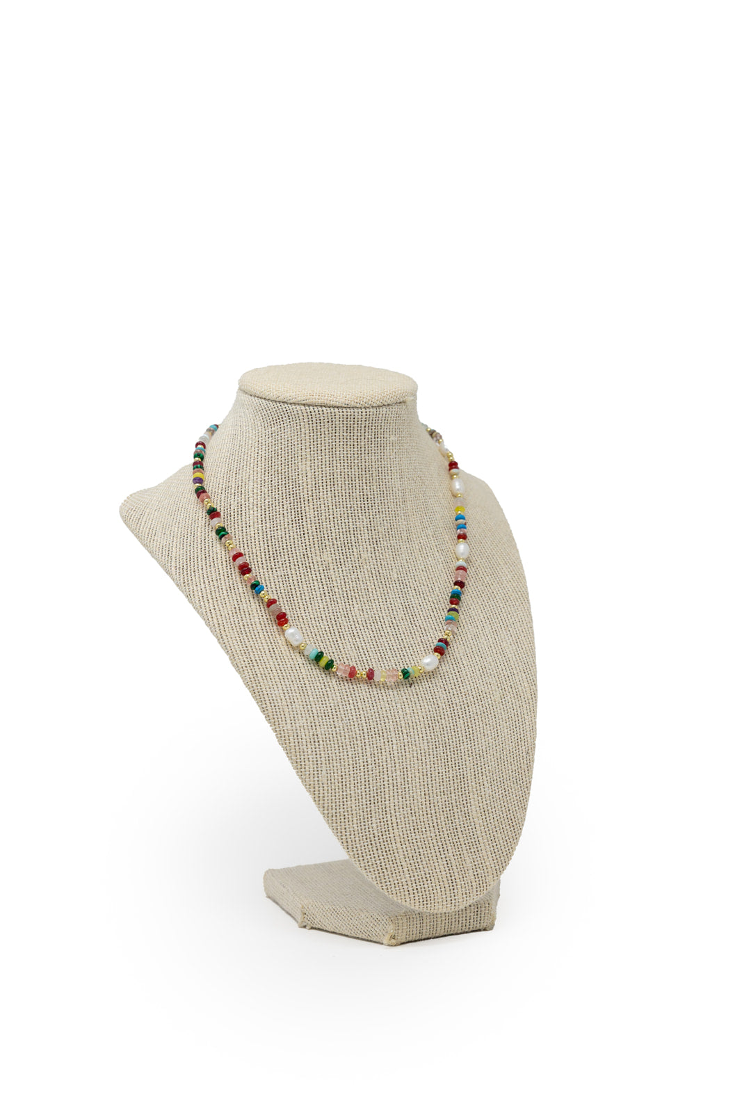 Gemstone Lover Beaded Necklace