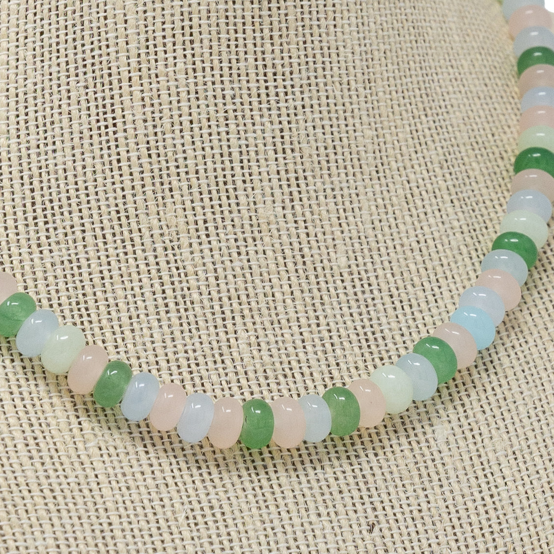 Blue Lagoon Beaded Necklace