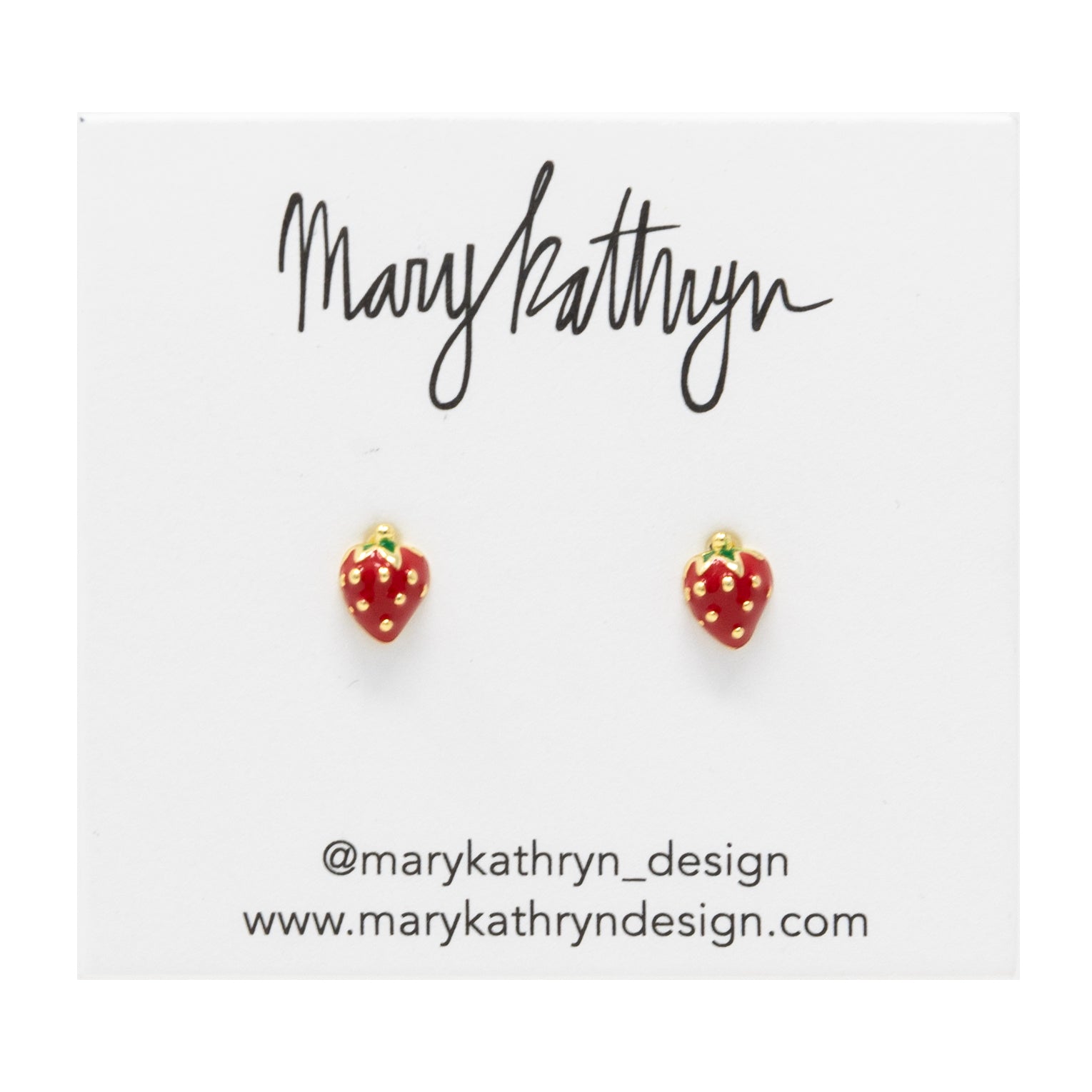 Strawberry Studs