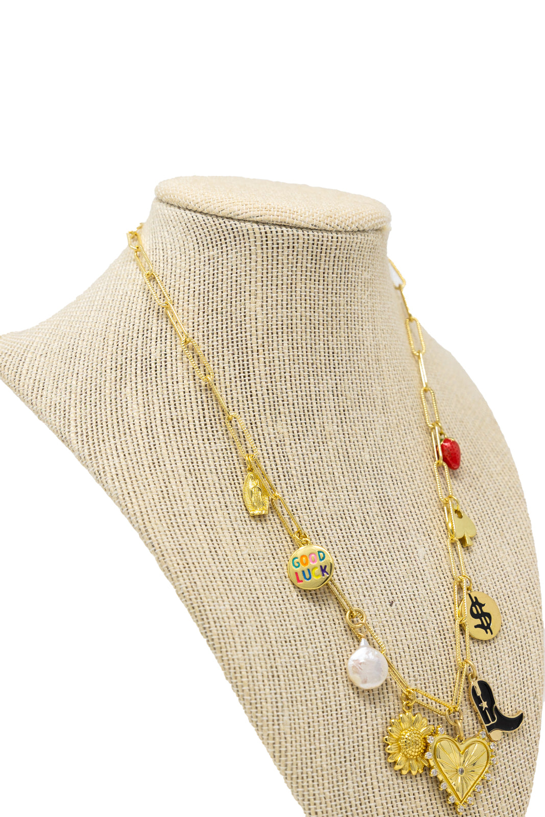 Texas Hold ‘Em Charming Necklace
