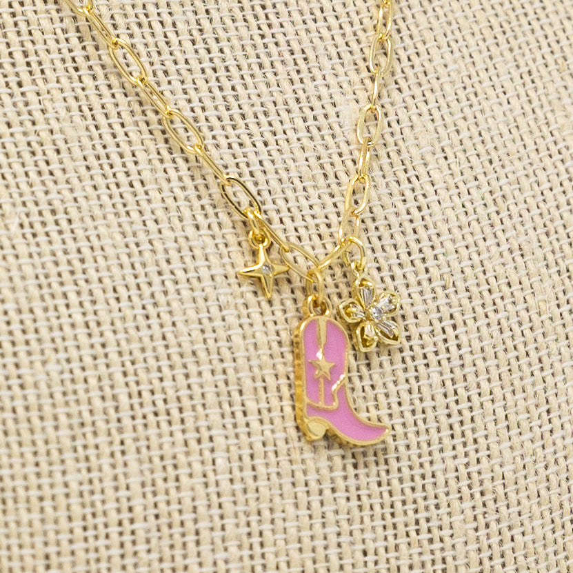 Country Princess Charming Necklace