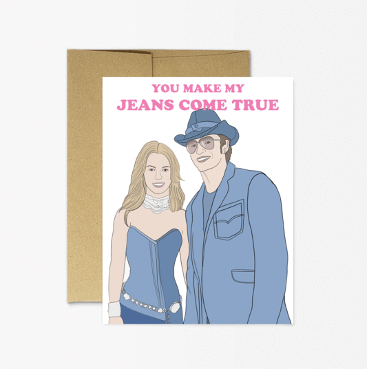Jeans Come True | Greeting Card
