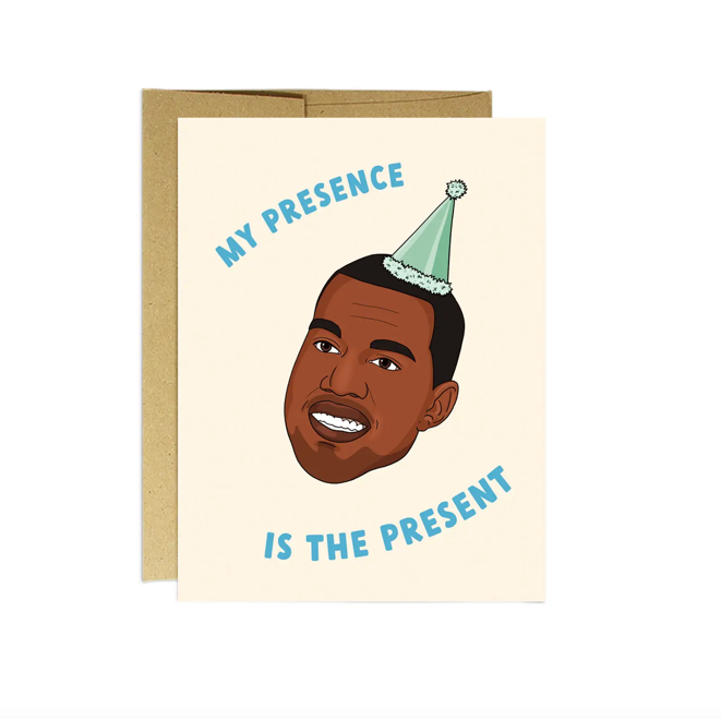 Kanye Birthday Card