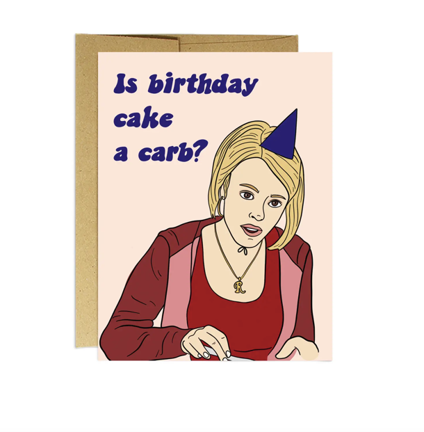 Regina Birthday Carb Card