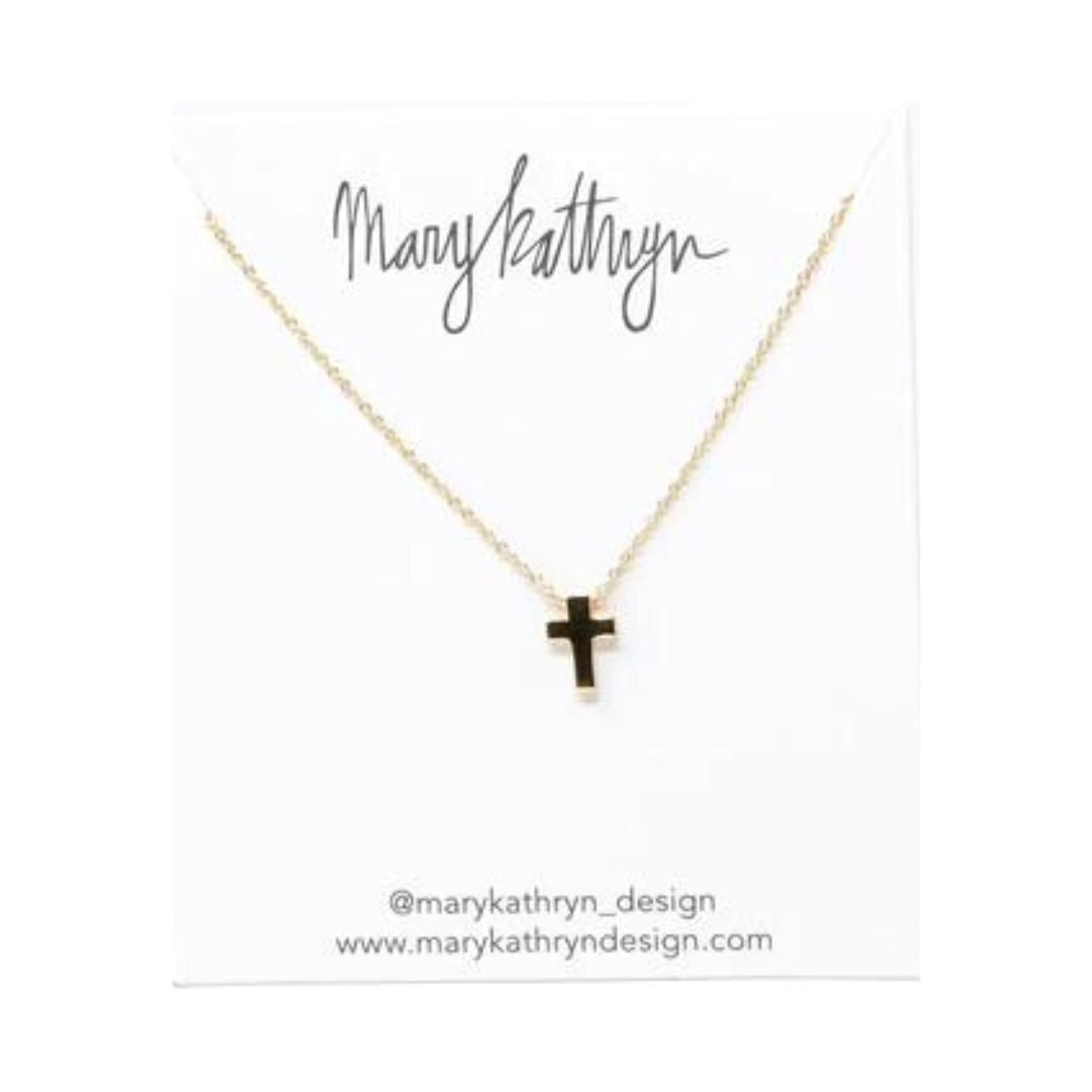 Gold Cross Necklace