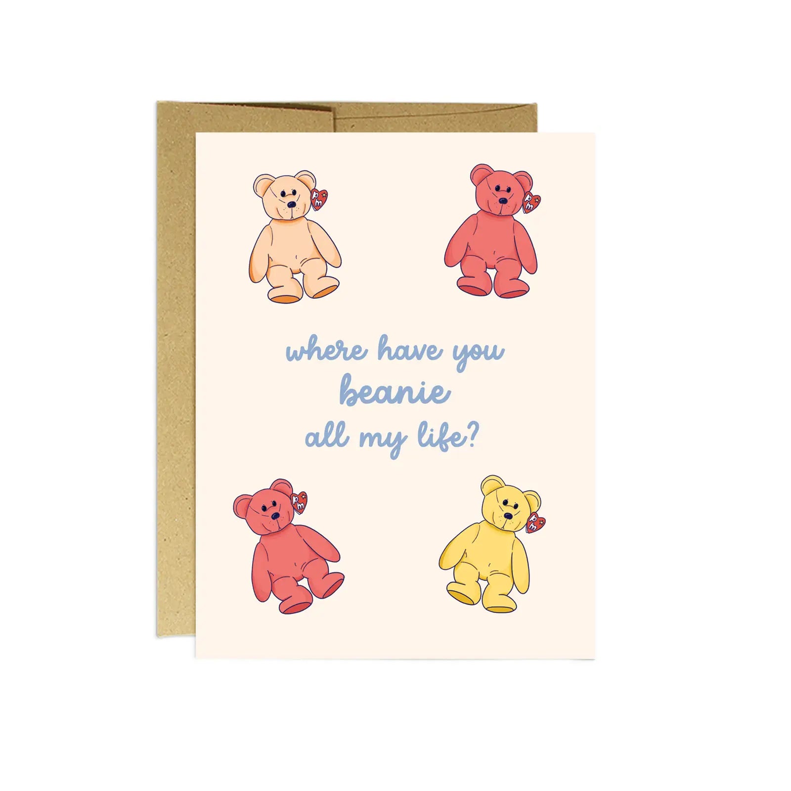 Where Have You Beanie | Love Card