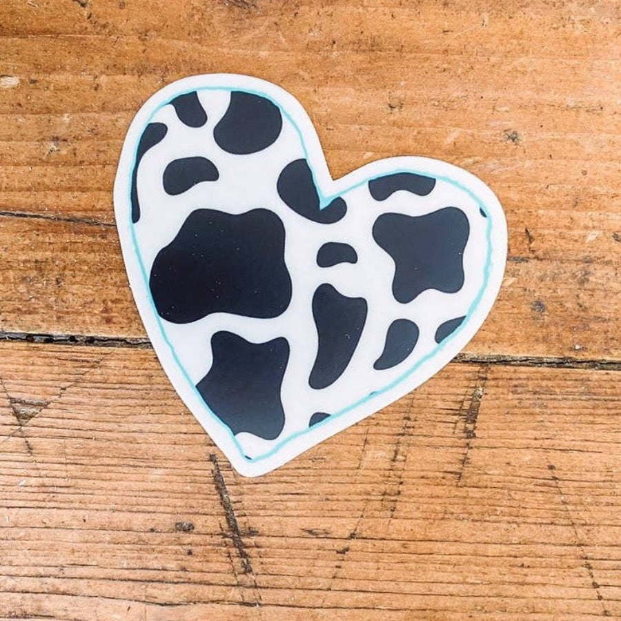 Cow-print Heart