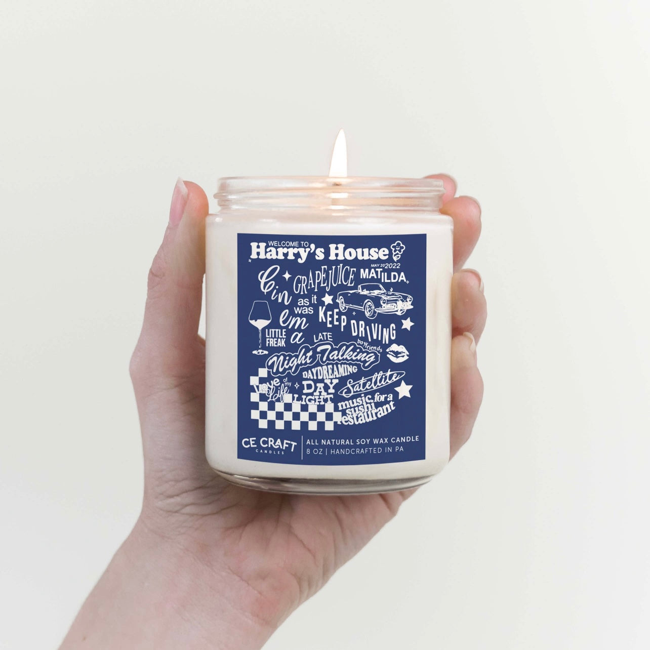 Harry’s House Setlist Candle