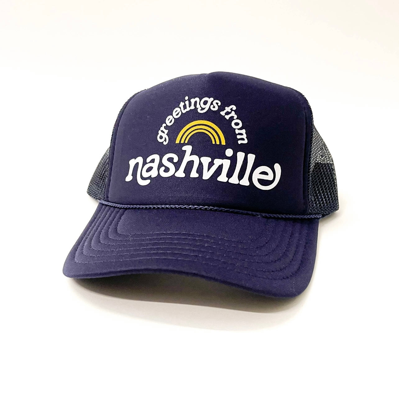 Navy Nashville Trucker Hat