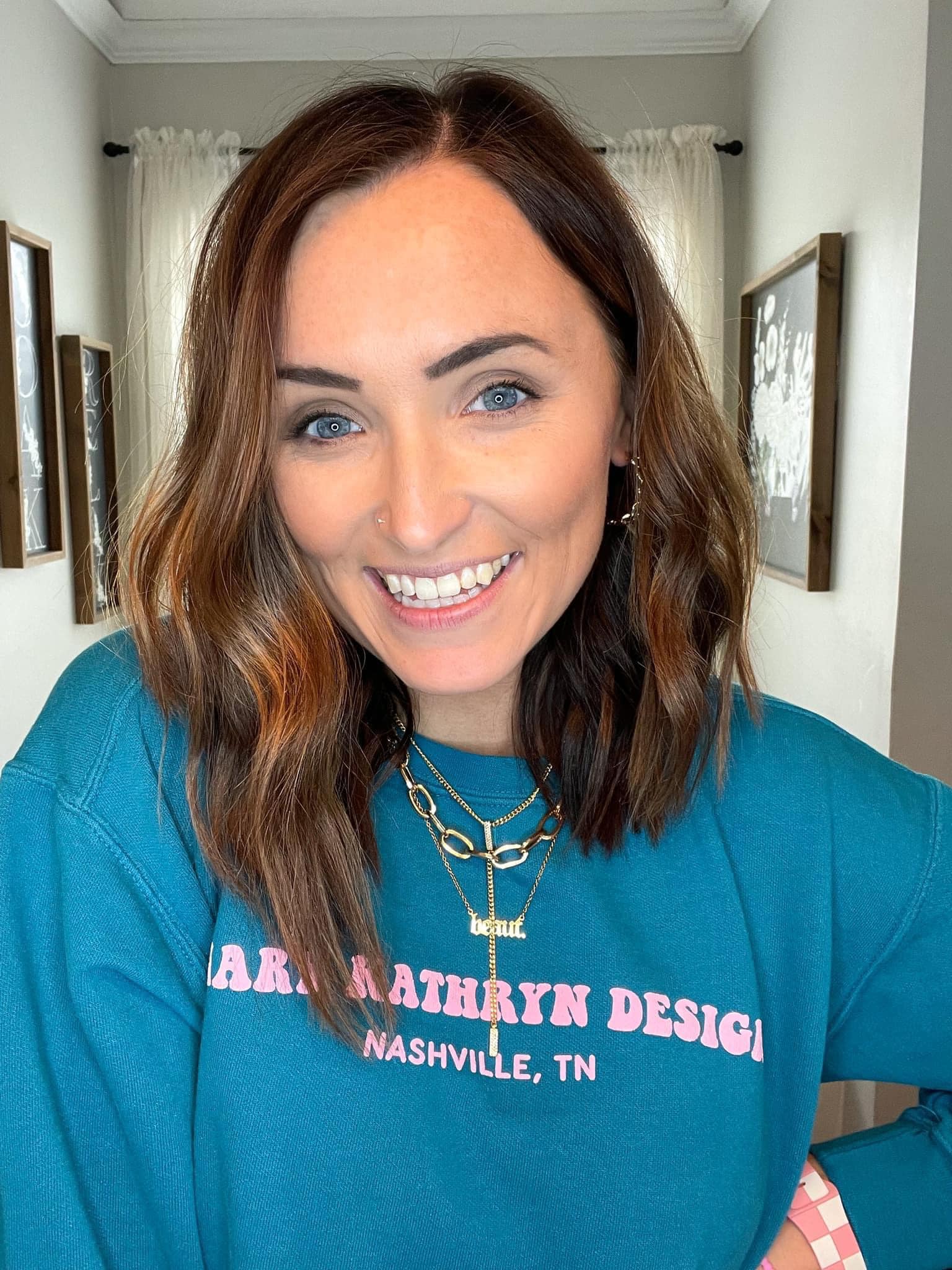 Teal MKD Crewneck